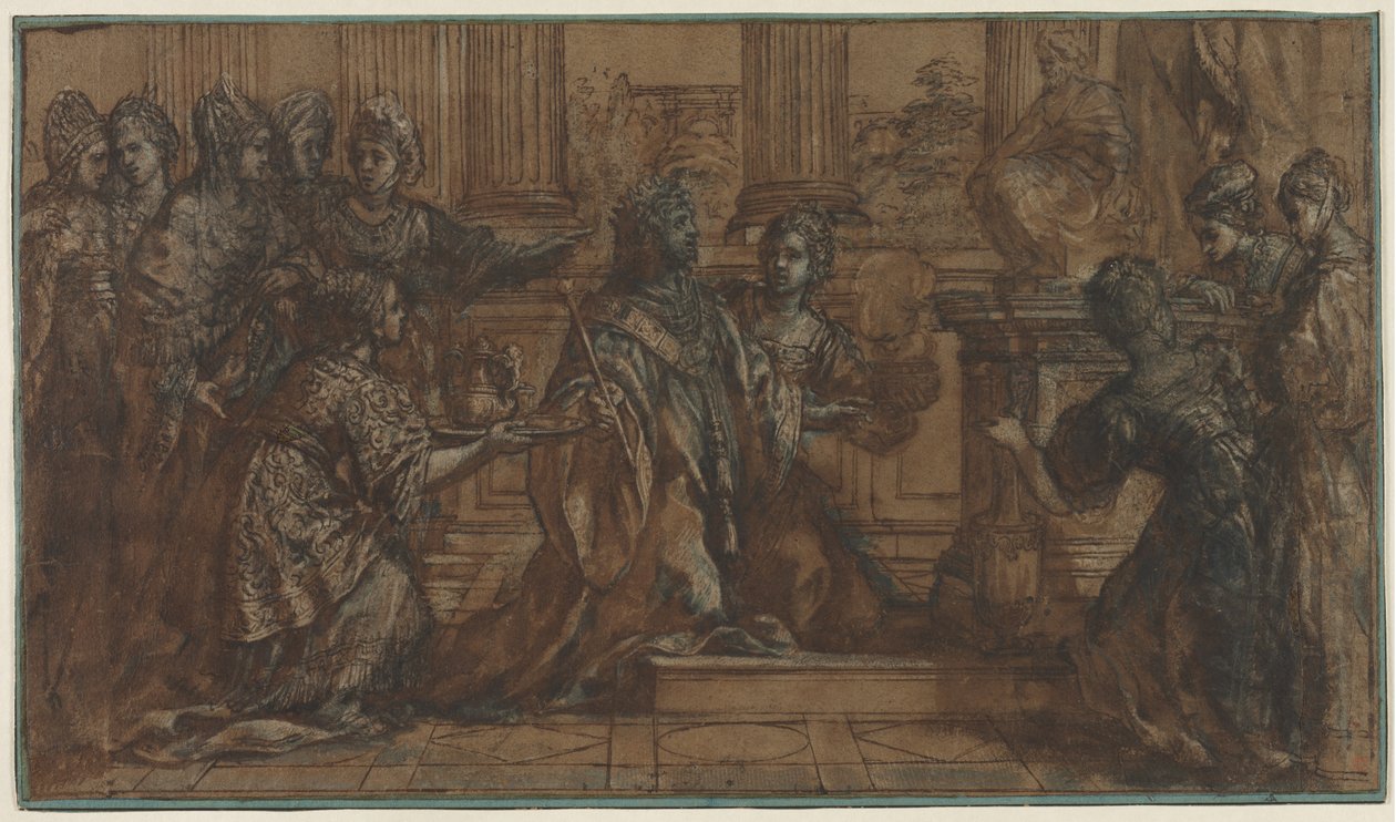 Šalamounovo modlářství, 1622-1623. od Pietro da Cortona