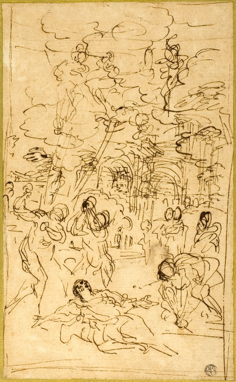 Umučení svatého Štěpána od Pietro da Cortona