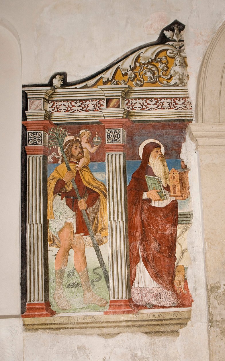 Freska, detail 6338548 od Pietro da Vicenza