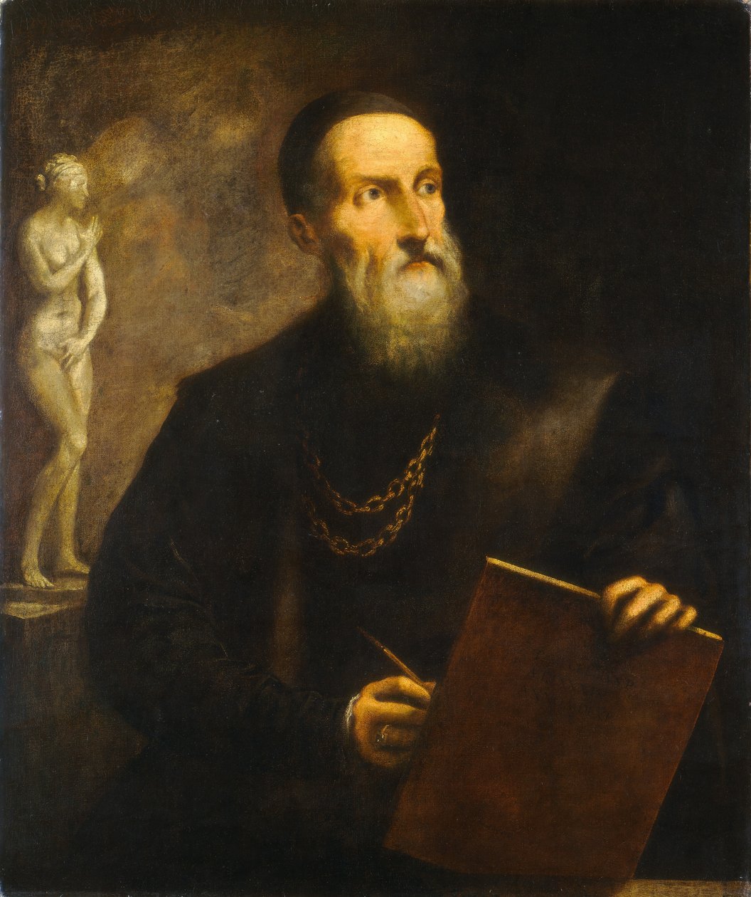 Imaginární autoportrét Tiziana od Pietro della Vecchia