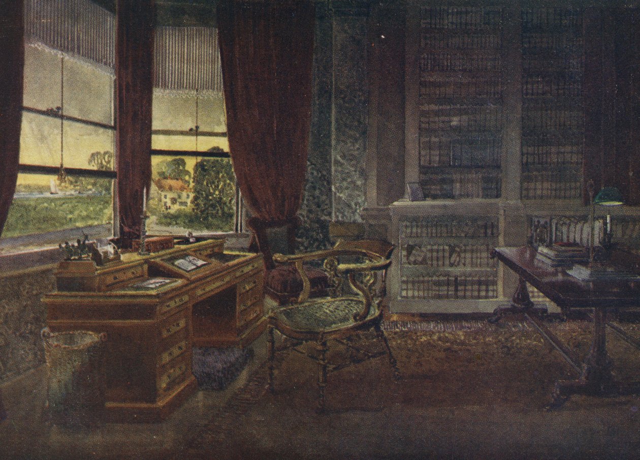 In Dickens Land - Studie Charlese Dickense, Gadshill, c.1904 od Pilford Fletcher Watson