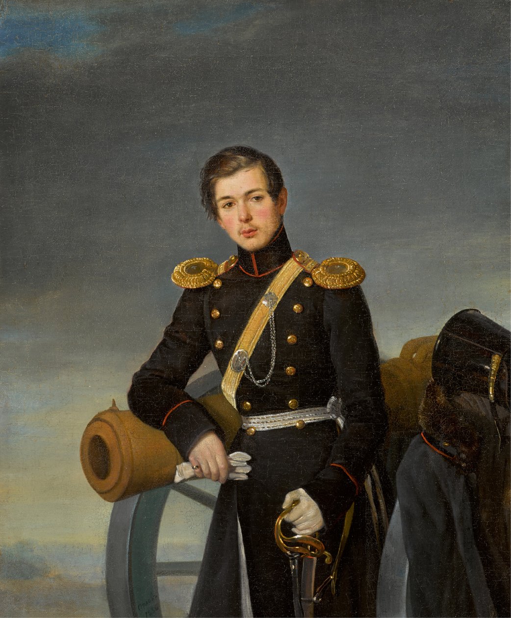 Portrét Alexandra Nikolajeviče Karamzina 1815-1888, po roce 1836. od Pimen Nikitich Orlov