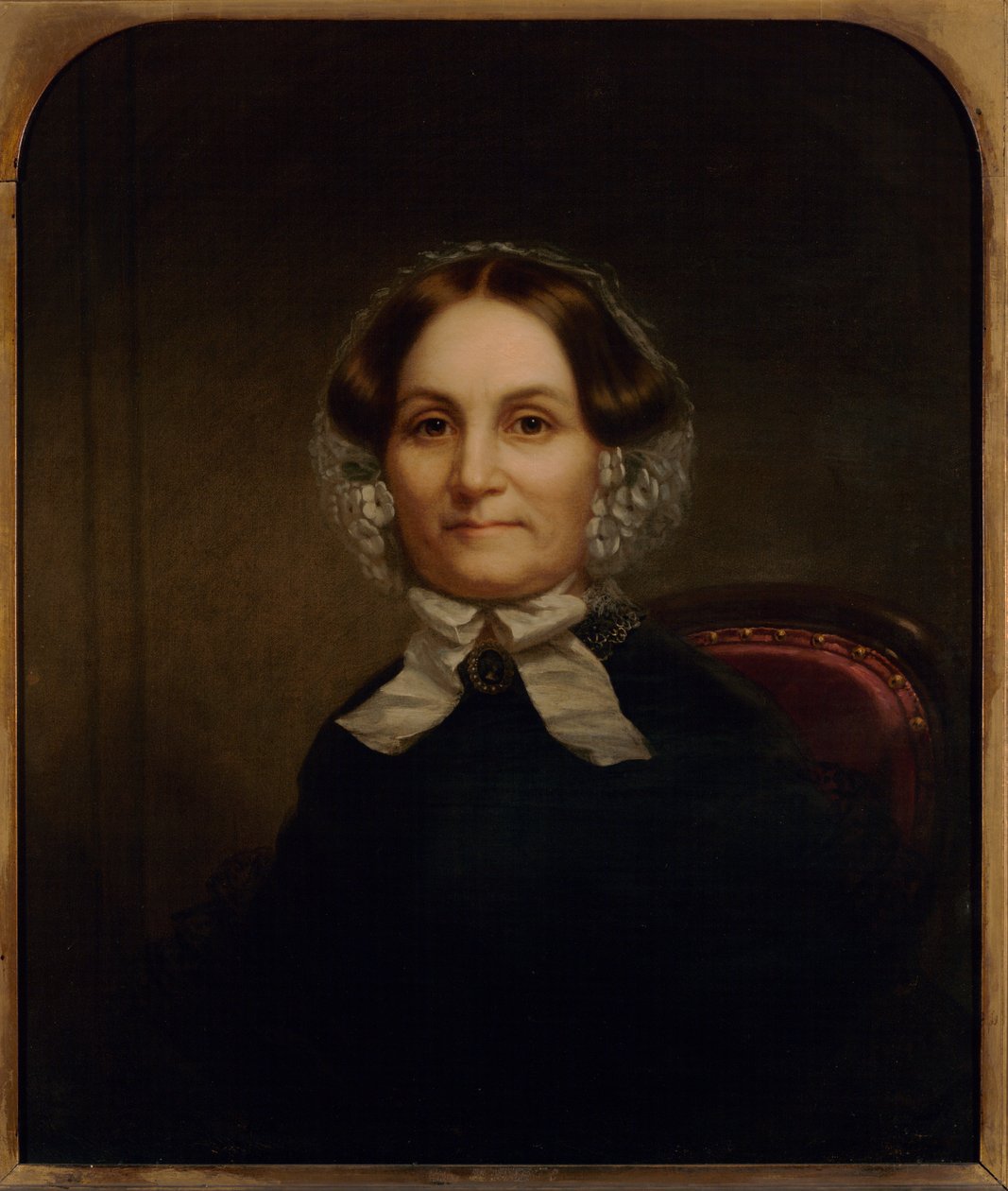 Portrét Lucy Hale Sturgesové, kolem roku 1867 (olej na plátně) od Pine Theodore