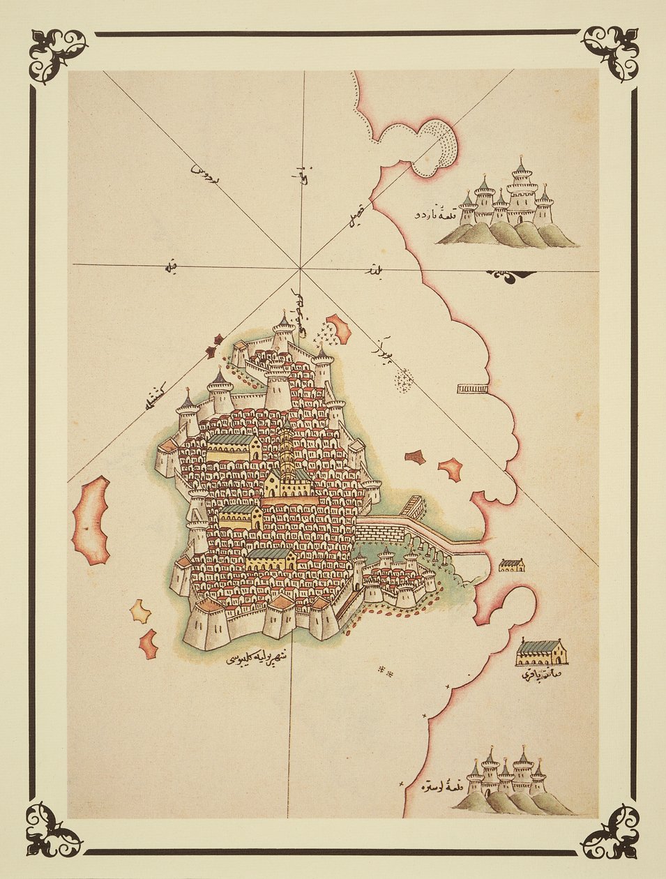 Mapa Gallipoli, z 
