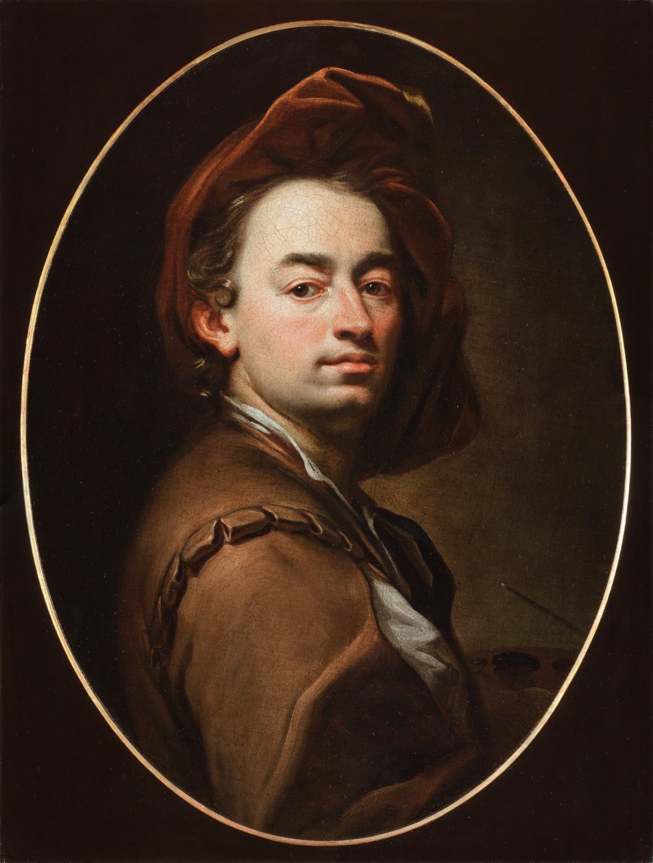 Autoportrét, tzv. Lobkowicz, kolem roku 1697 od Pitr Brandl