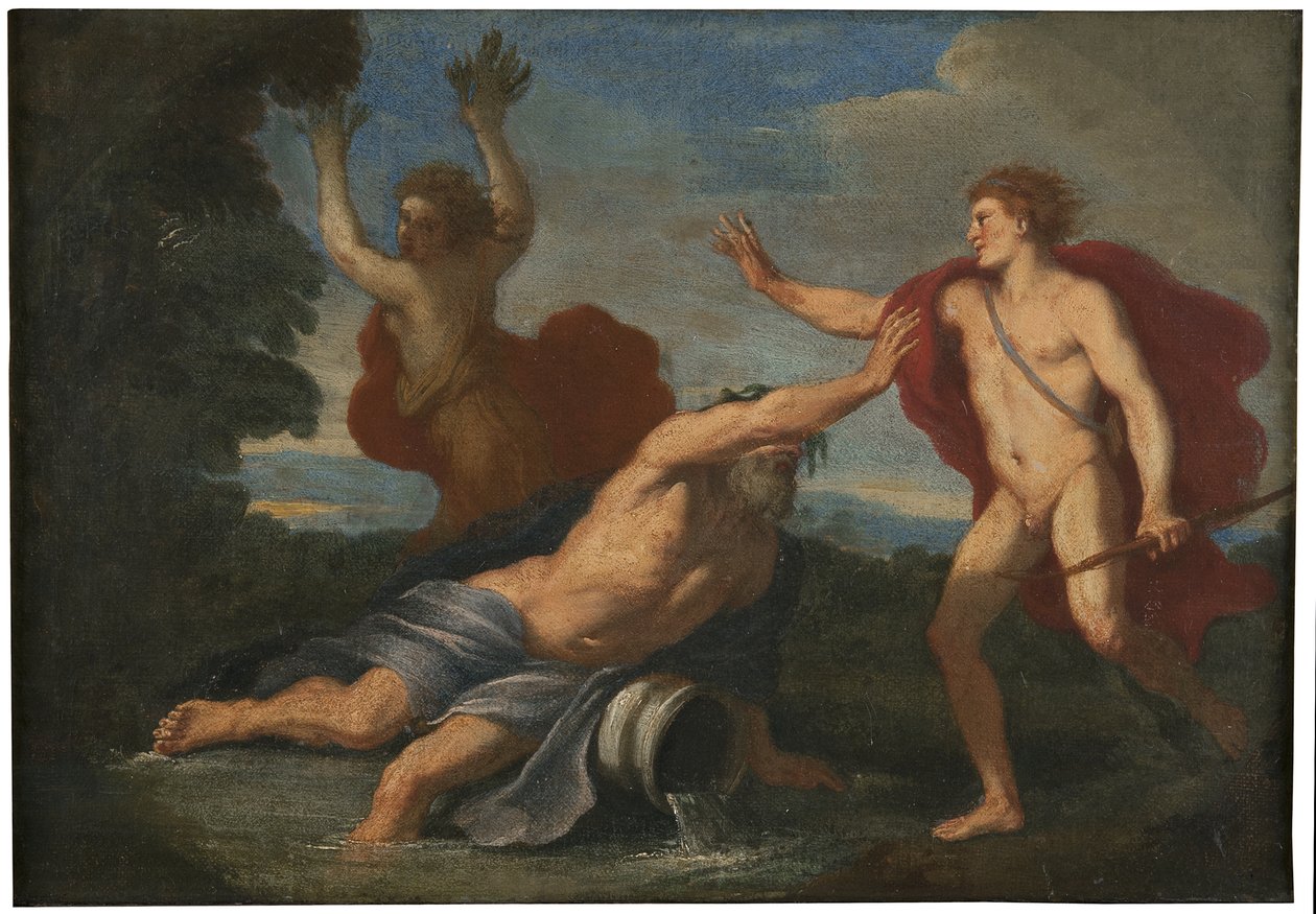 Apollo a Daphne, kolem 1740 od Placido Costanzi