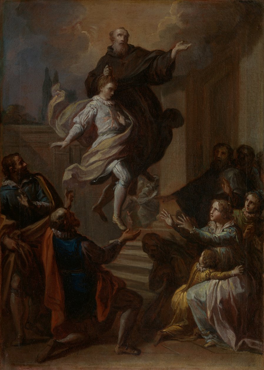 Zázrak svatého Josefa z Cupertina 1603-1663, 1750. od Placido Costanzi