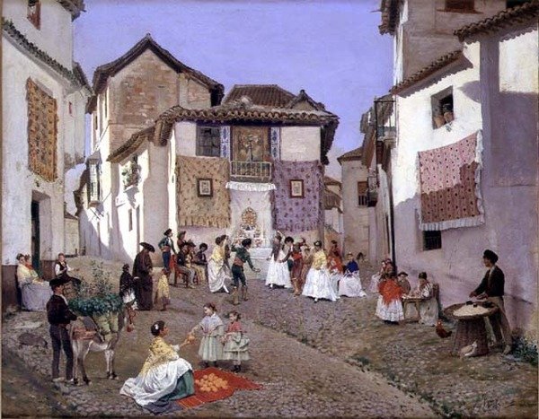 Španělský svatební obřad od Placido Frances y Pascual