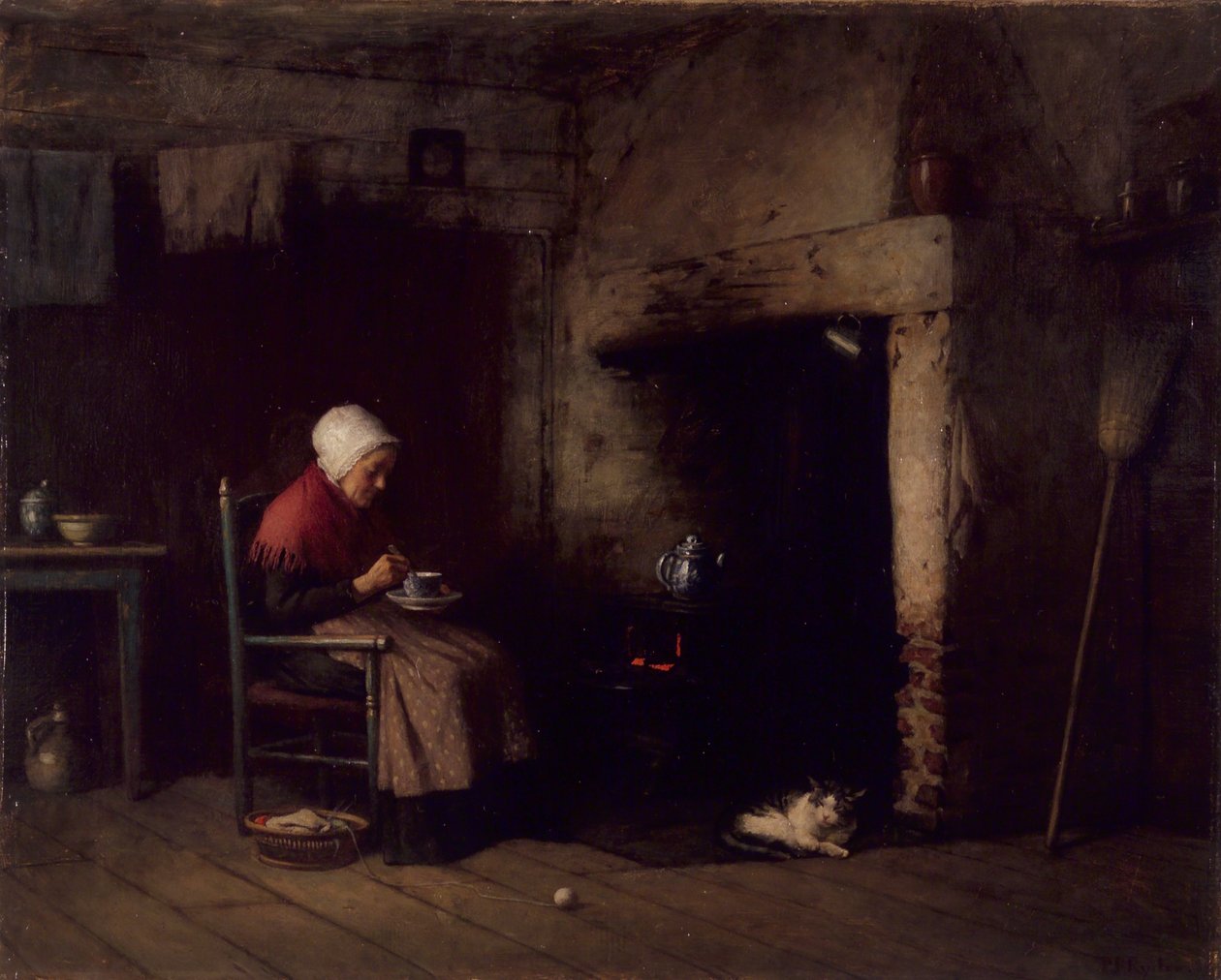 Fireside Companion, 1889 od Platt Powell Ryder
