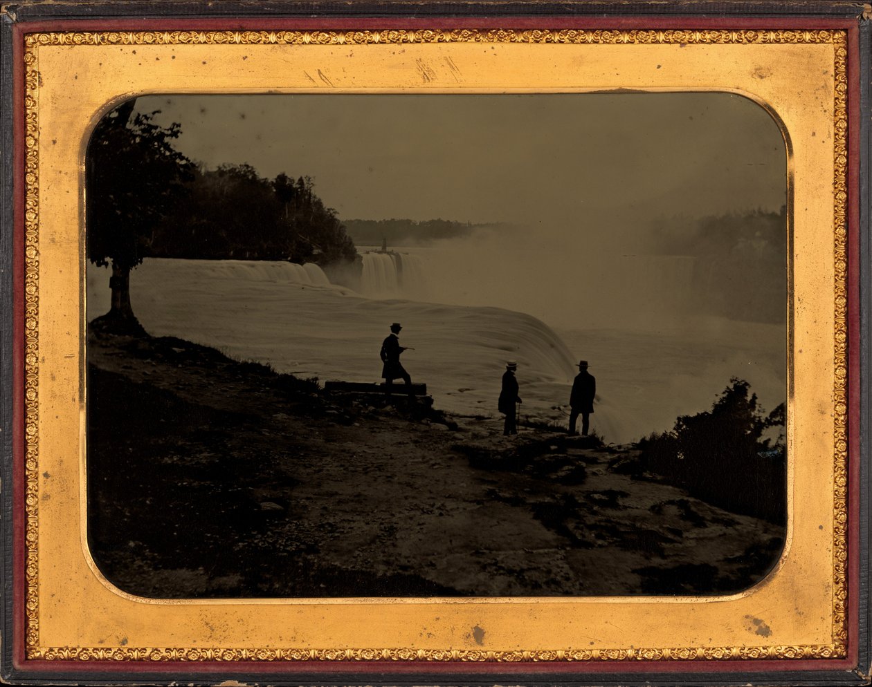Niagarské vodopády od Platt D. Babbitt