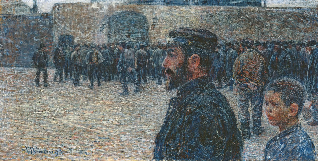 Volání do práce, 1893 od Plinio Nomellini