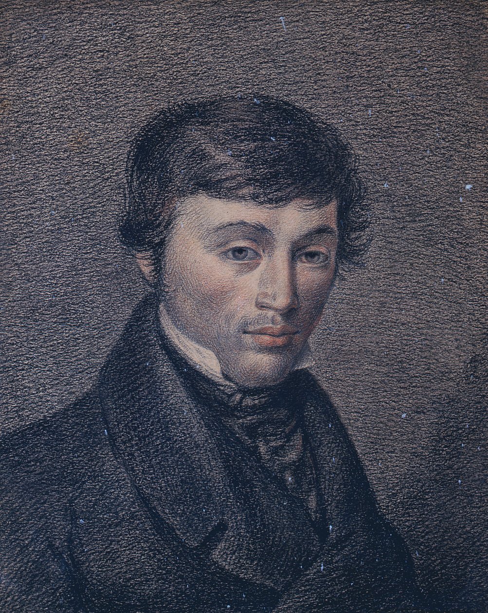 Portrét Adama Bernarda Mickiewicze (1798-1855) od Polish School