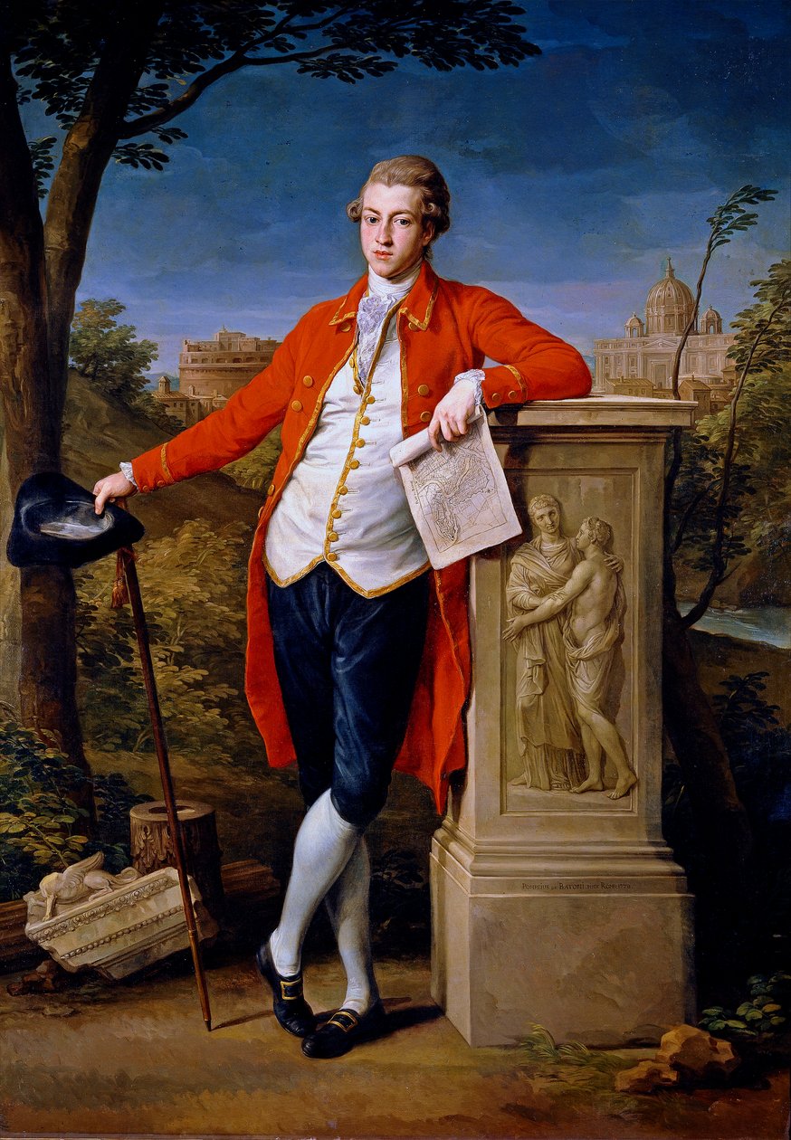 Portrét Francise Basseta, 1. barona de Dunstanville a Basseta (1757-1835) od Pompeo Batoni