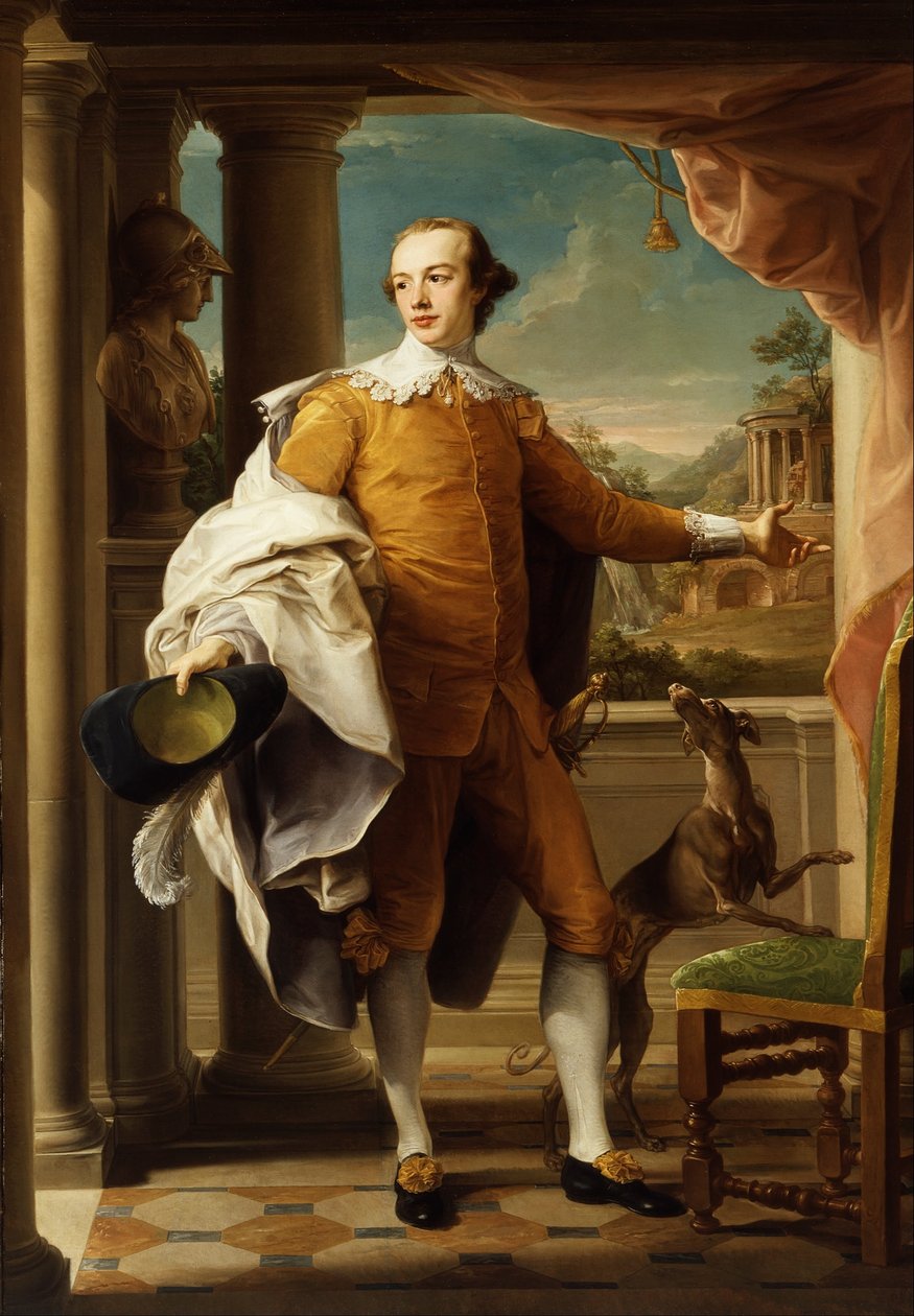 Portrét sira Wyndhama Knatchbull-Wyndhama od Pompeo Batoni