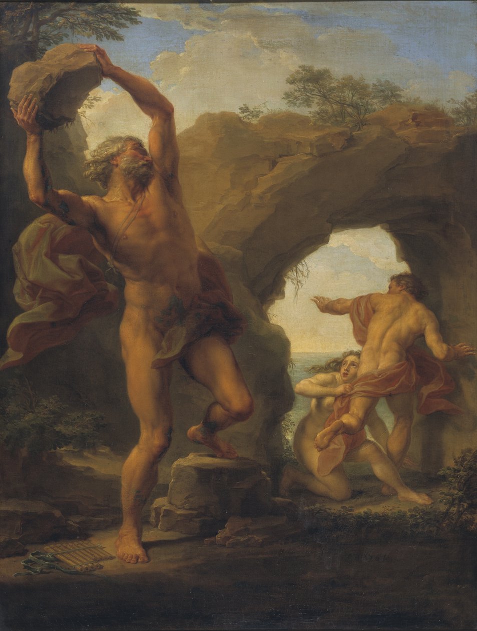 Acis a Galatea, 1761 od Pompeo Girolamo Batoni