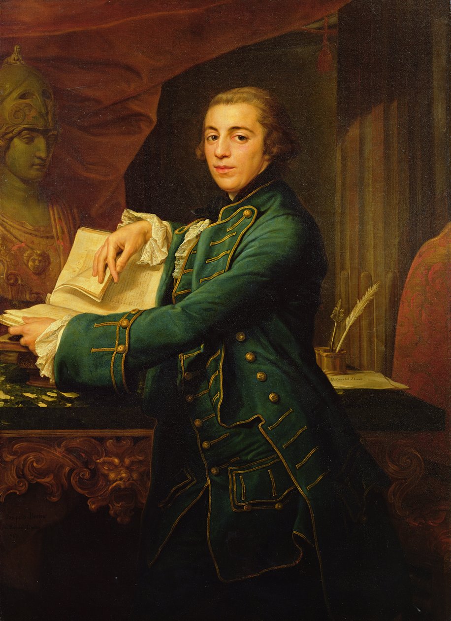 John Crewe, kolem roku 1762 od Pompeo Girolamo Batoni