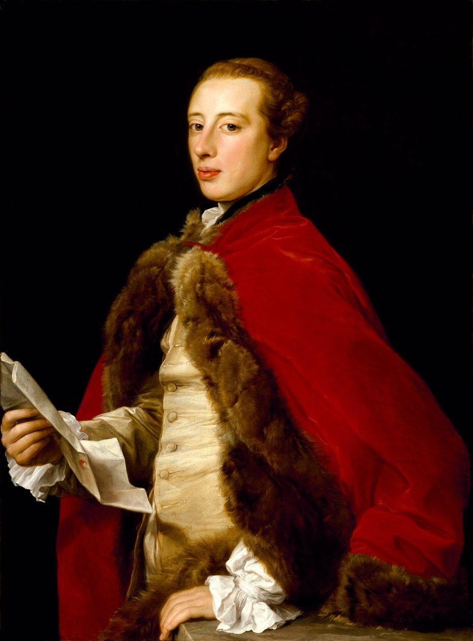 William Fermor (1704-71) 1758 od Pompeo Girolamo Batoni