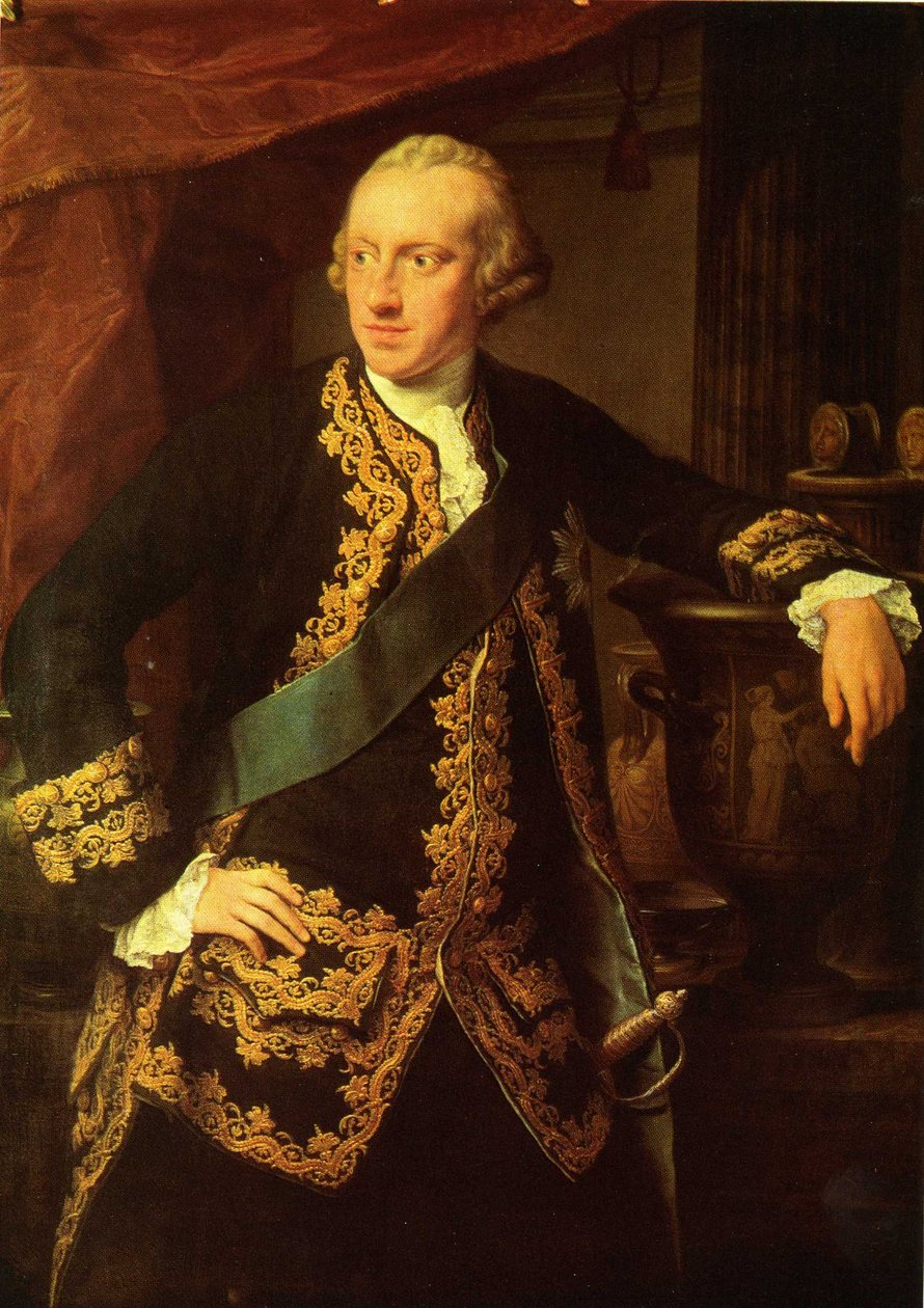 Karel Vilém Ferdinand Brunšvický od Pompeo Batoni