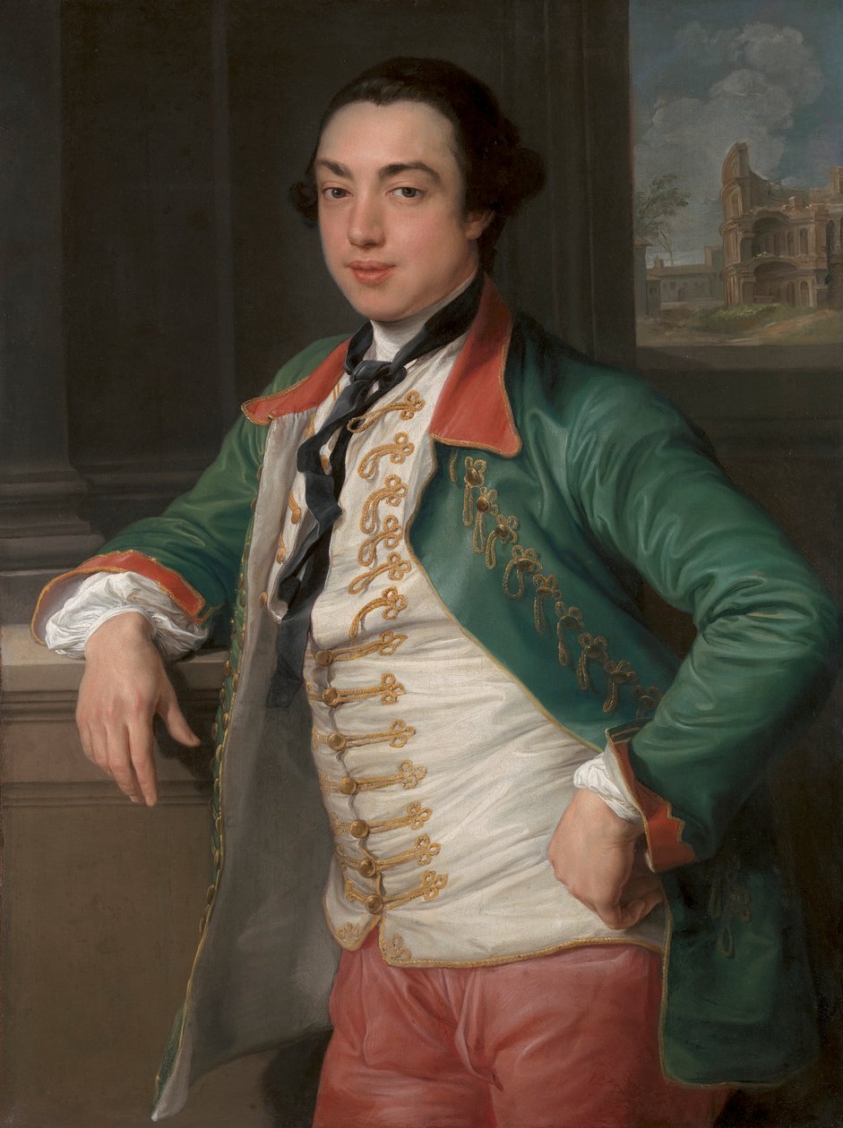 James Caulfeild, čtvrtý vikomt Charlemont (později první hrabě z Charlemontu) od Pompeo Batoni