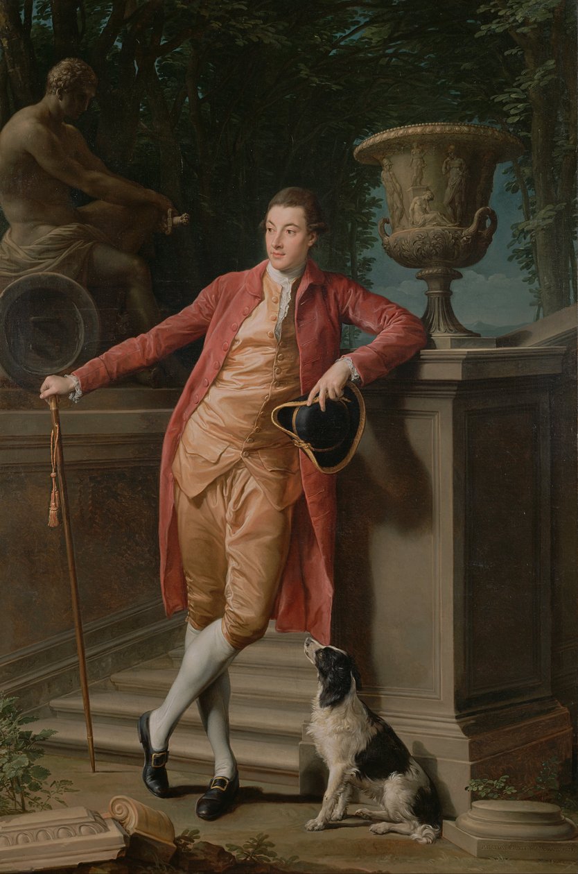 Portrét Johna Talbota, později 1. hraběte Talbota od Pompeo Batoni