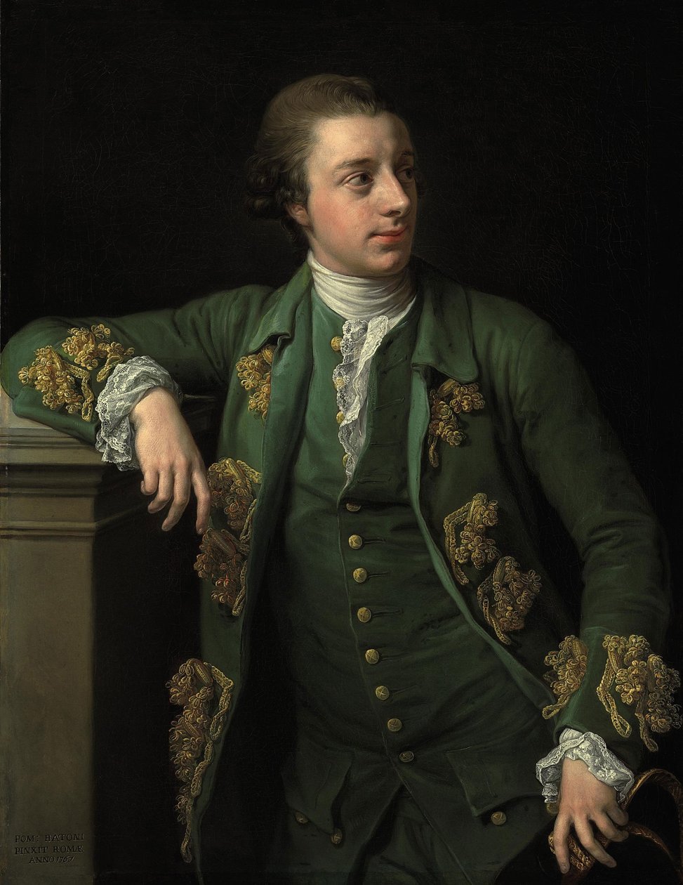 Portrét Thomase Fortescuea od Pompeo Batoni