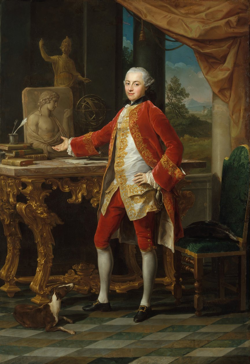 Portrét mladého muže, ca. 1760-65. od Pompeo Batoni