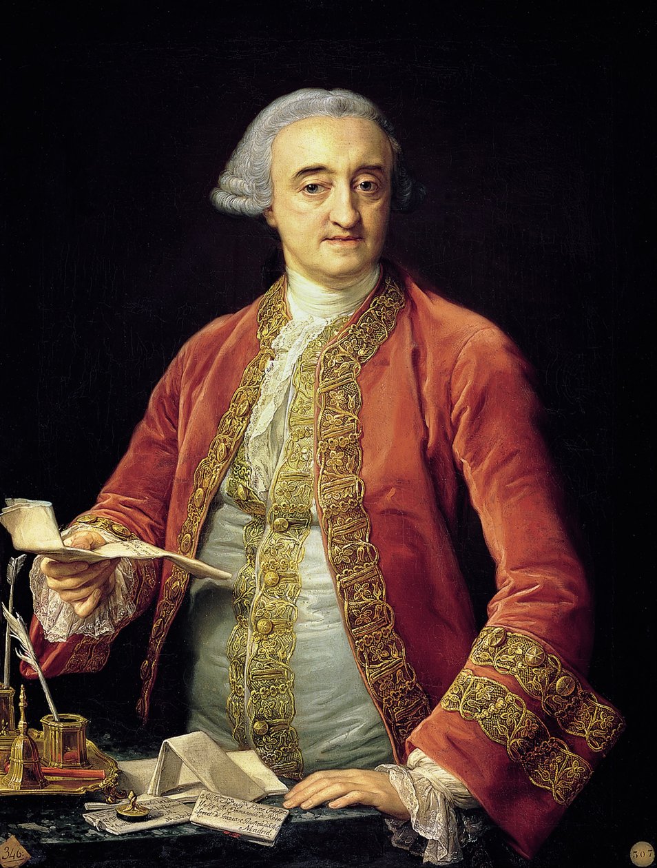 Portrét Manuela de Roda od Pompeo Batoni
