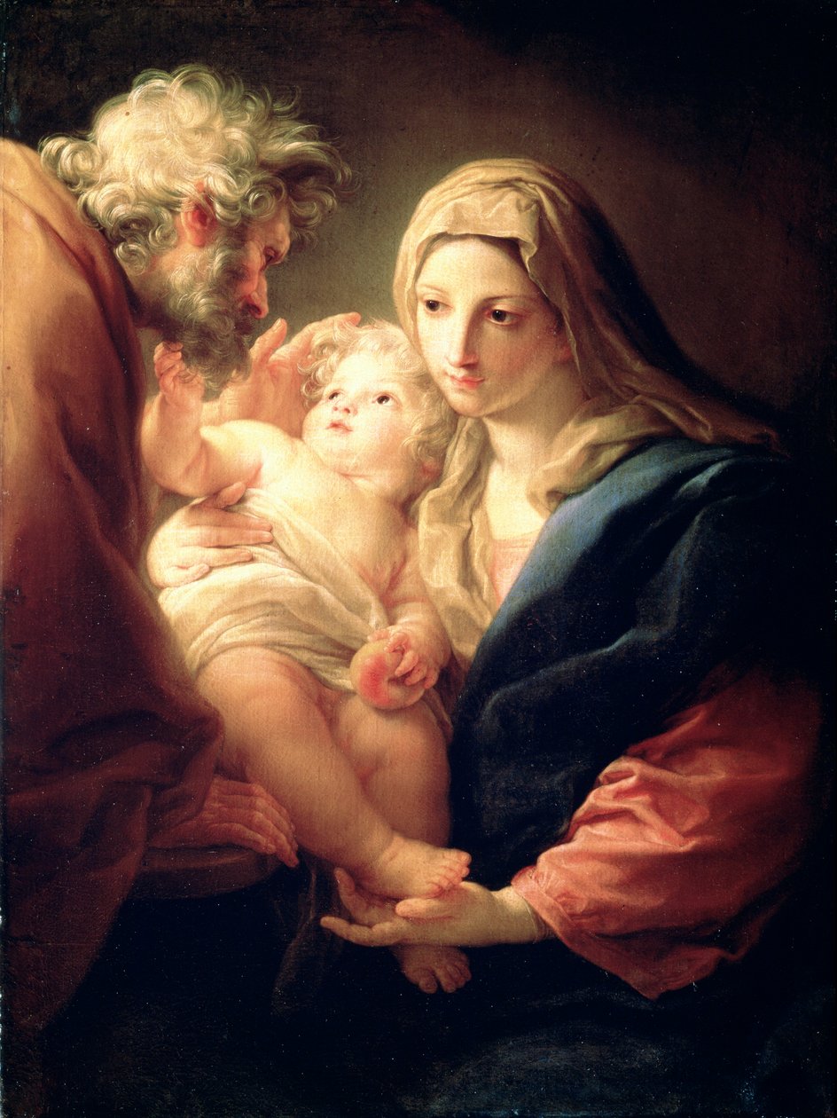 Svatá rodina, 40. léta 18. století. od Pompeo Batoni