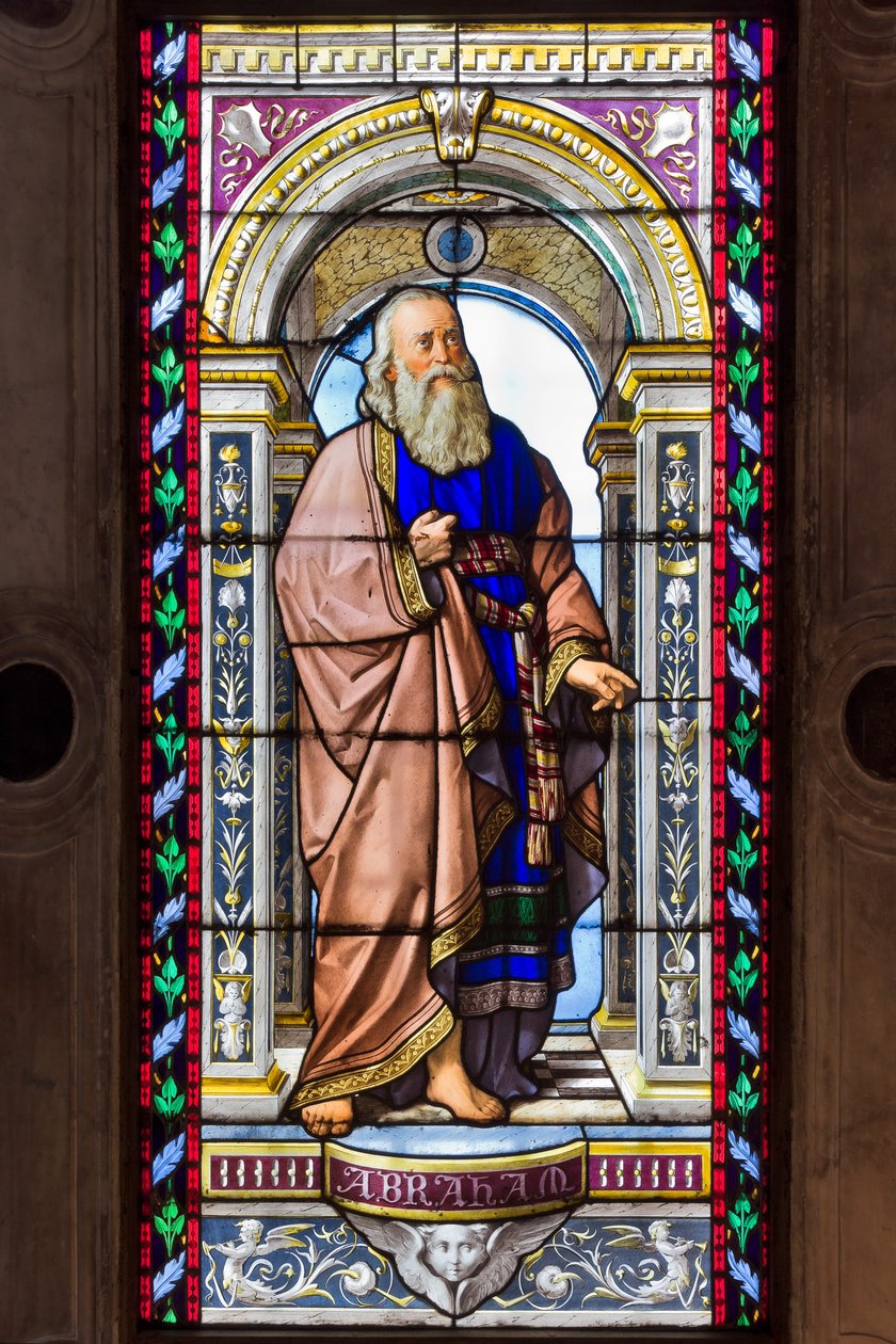 Janov, Duomo (katedrála svatého Vavřince), kaple svatého Jana Křtitele: vitráže od Pompea Bertiniho od Pompeo Bertini
