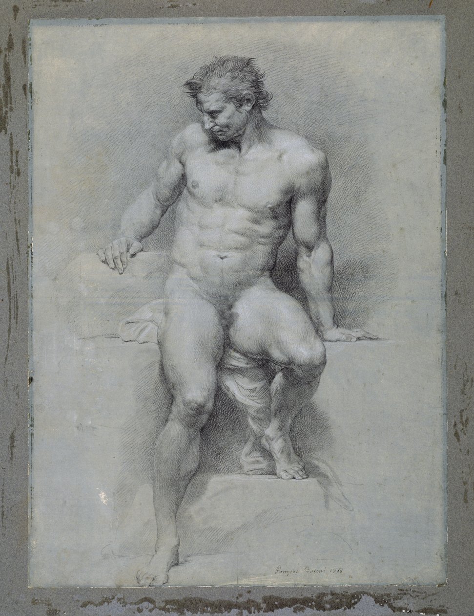 Akademický akt od Pompeo Girolamo Batoni
