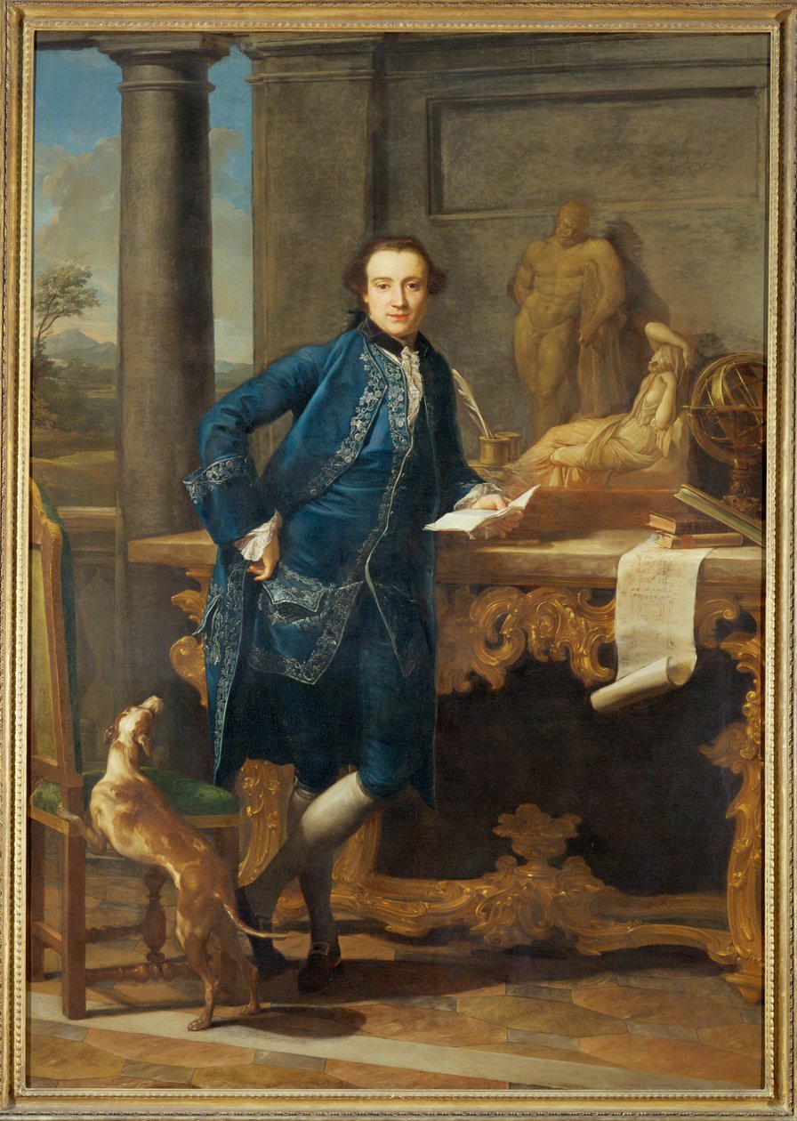Charles John Crowle, milovník umění... od Pompeo Girolamo Batoni