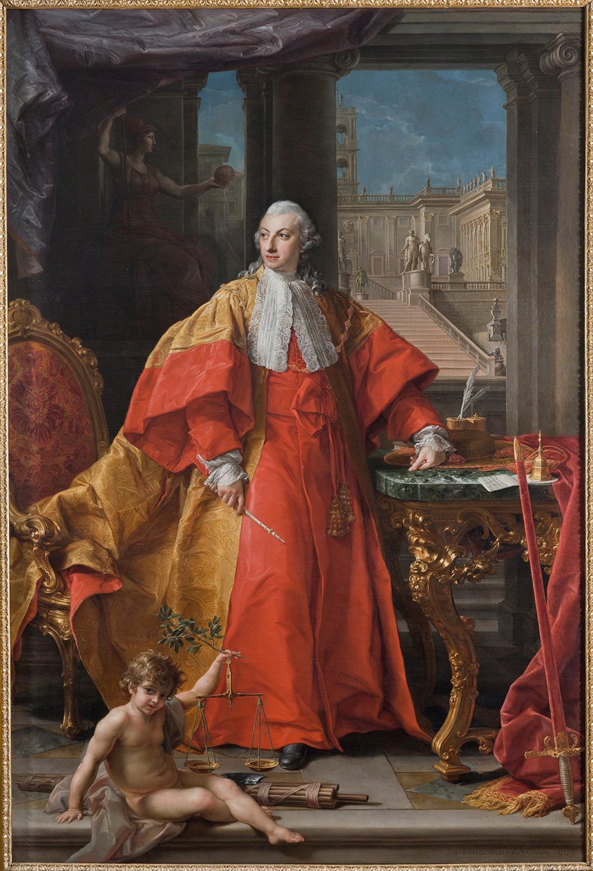 Portrét Abbondia Rezzonico, 1766. od Pompeo Girolamo Batoni