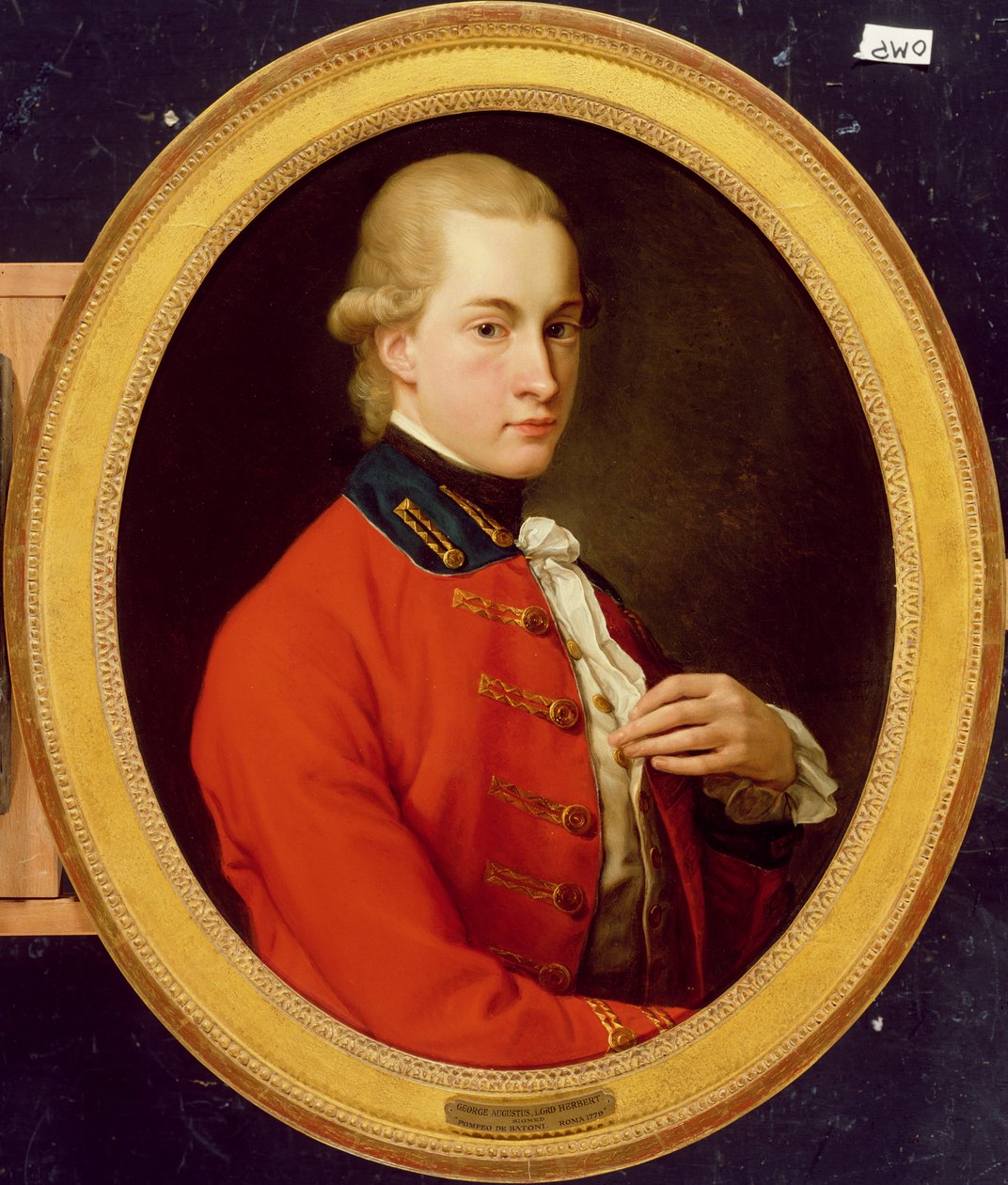 Portrét George Augusta, 1779 od Pompeo Girolamo Batoni