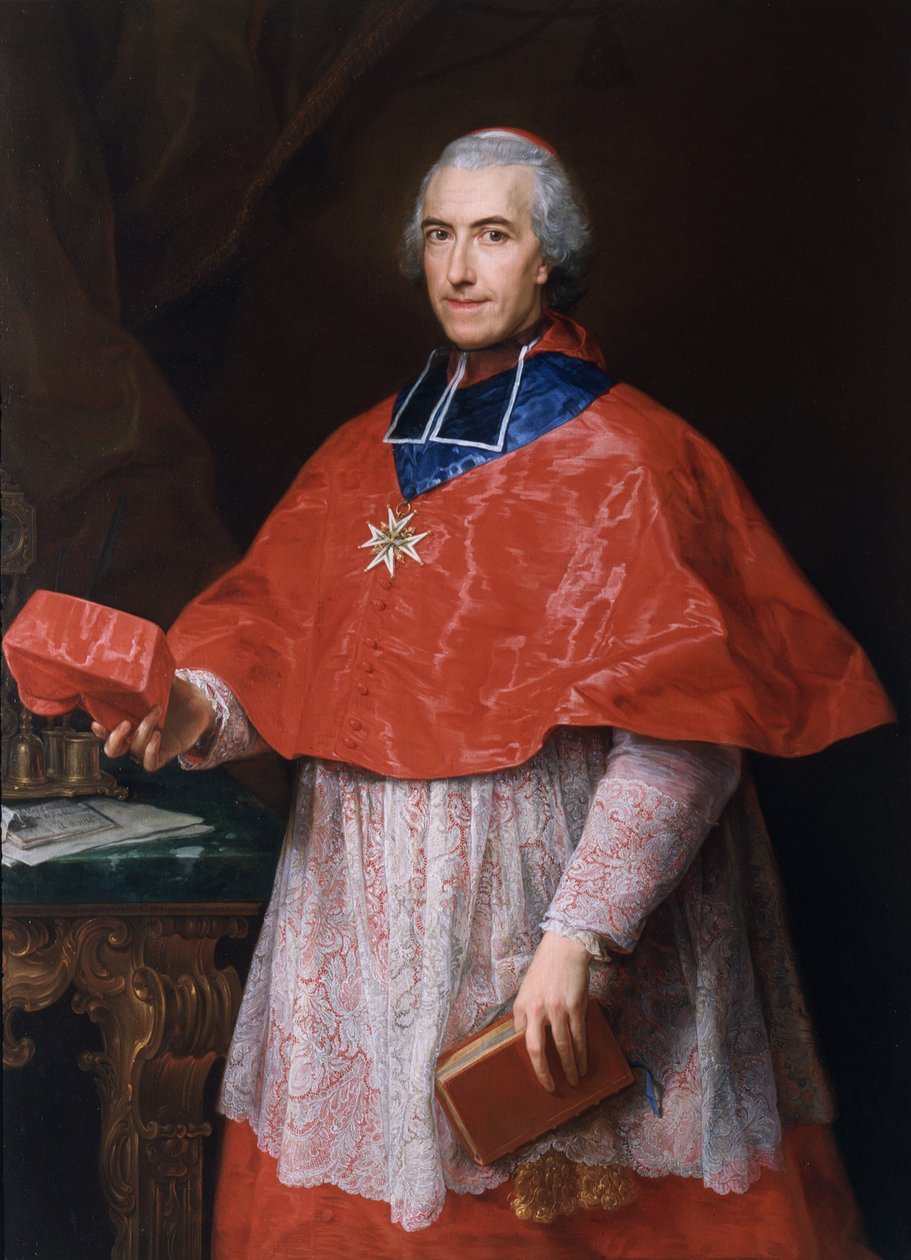 Portrét Jeana-Françoise-Josepha Rochechouarta od Pompeo Girolamo Batoni