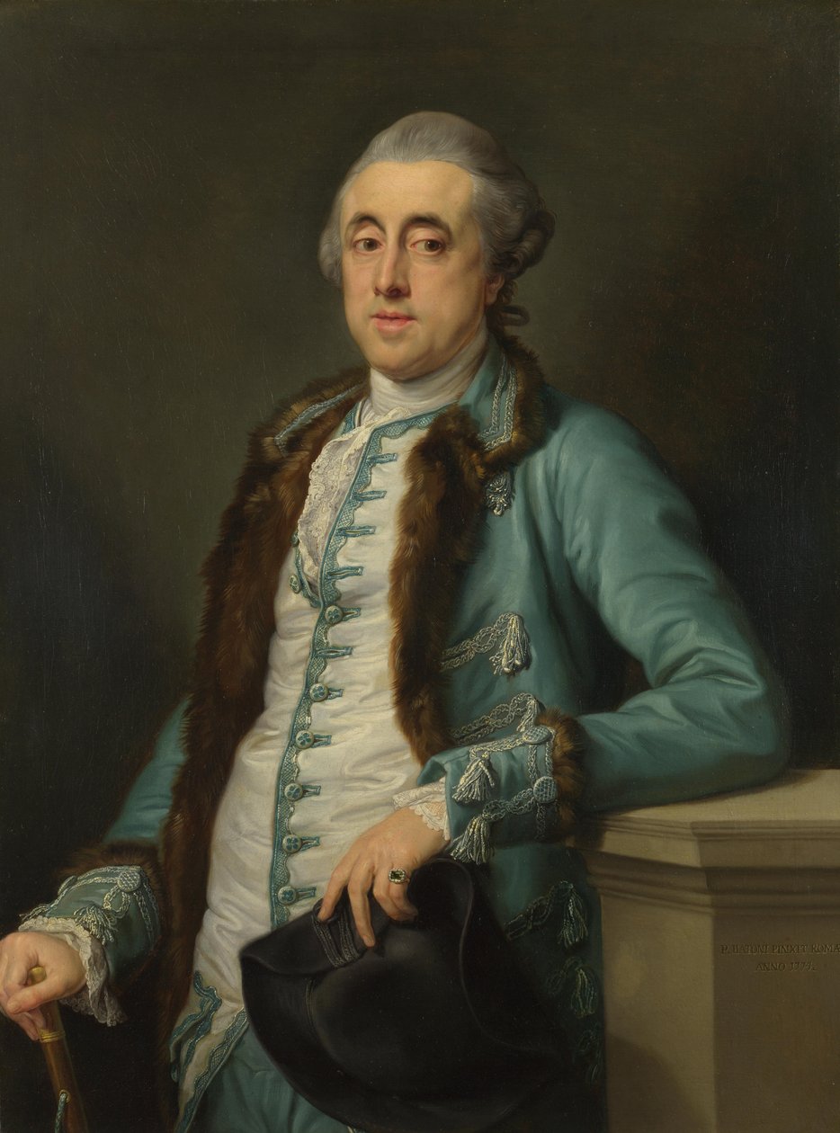 Portrét Johna Scotta z Banks Fee, 1774 od Pompeo Girolamo Batoni