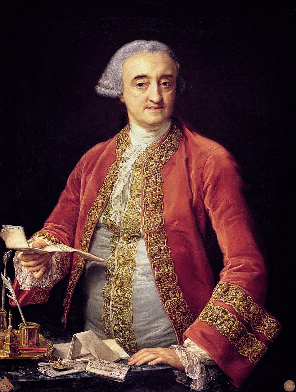 Portrét Manuela de Roda od Pompeo Girolamo Batoni