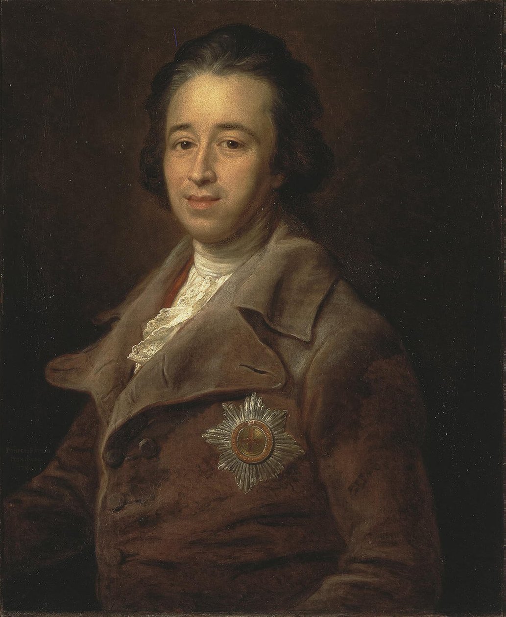 Portrét prince Alexandra Kurakina 1752-1818, 1782 od Pompeo Girolamo Batoni
