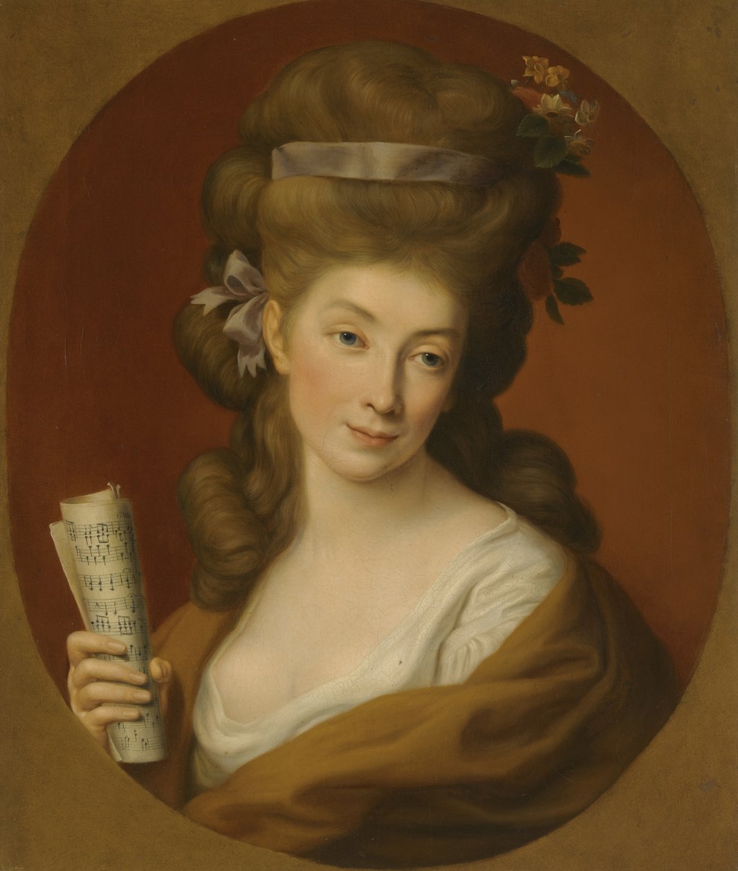 Portrét princezny Izabely Elzbiety Potocké, rozené Lubomirské 1736-1816 od Pompeo Girolamo Batoni