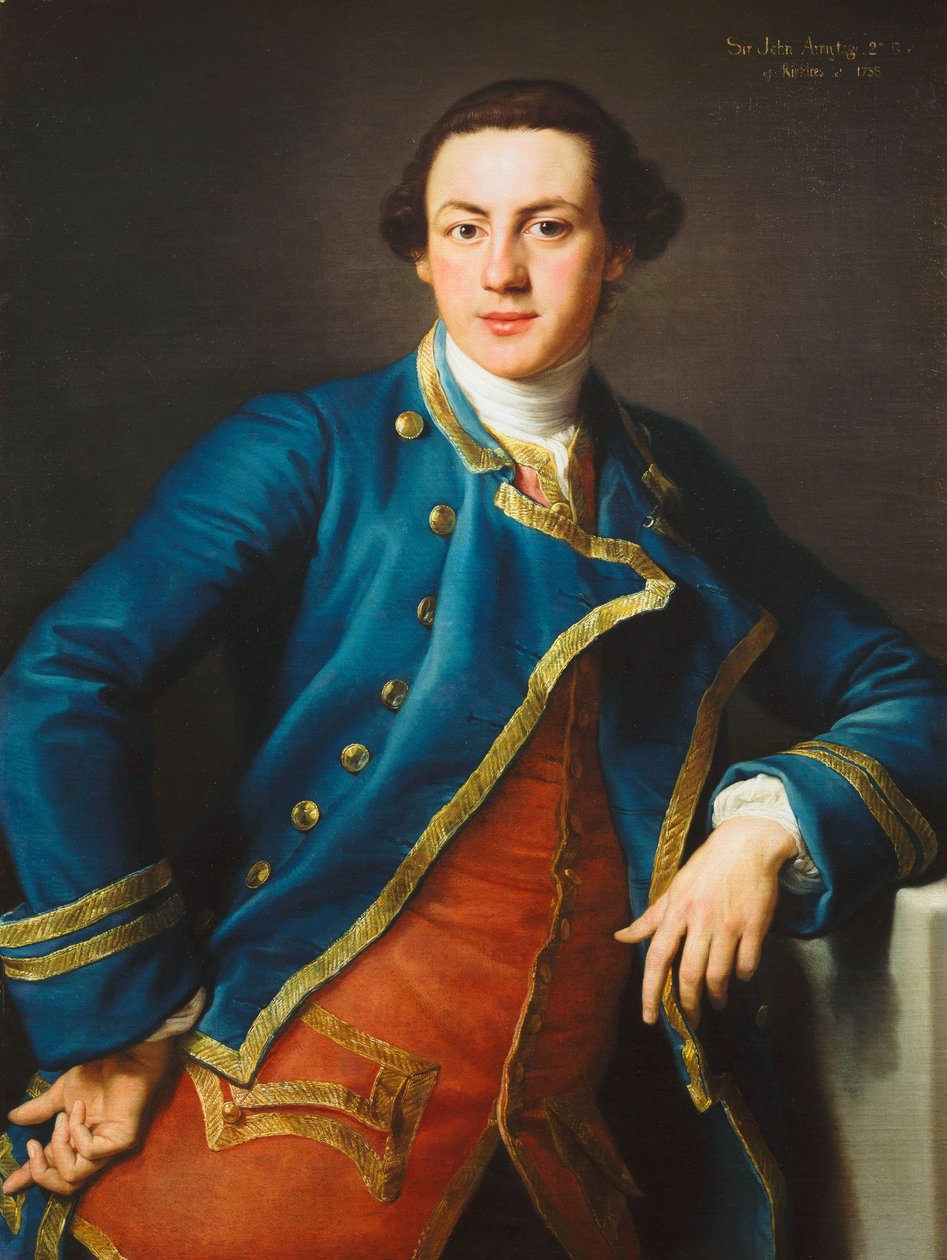 Portrét sira Johna Armytage, 2. Bt. od Pompeo Girolamo Batoni