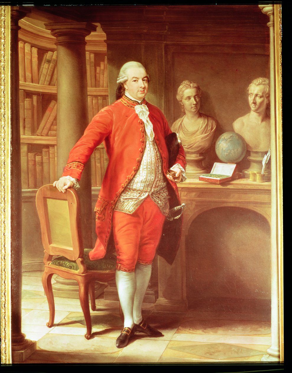 Portrét sira Thomase Gascoigne, 8. baronet od Pompeo Girolamo Batoni
