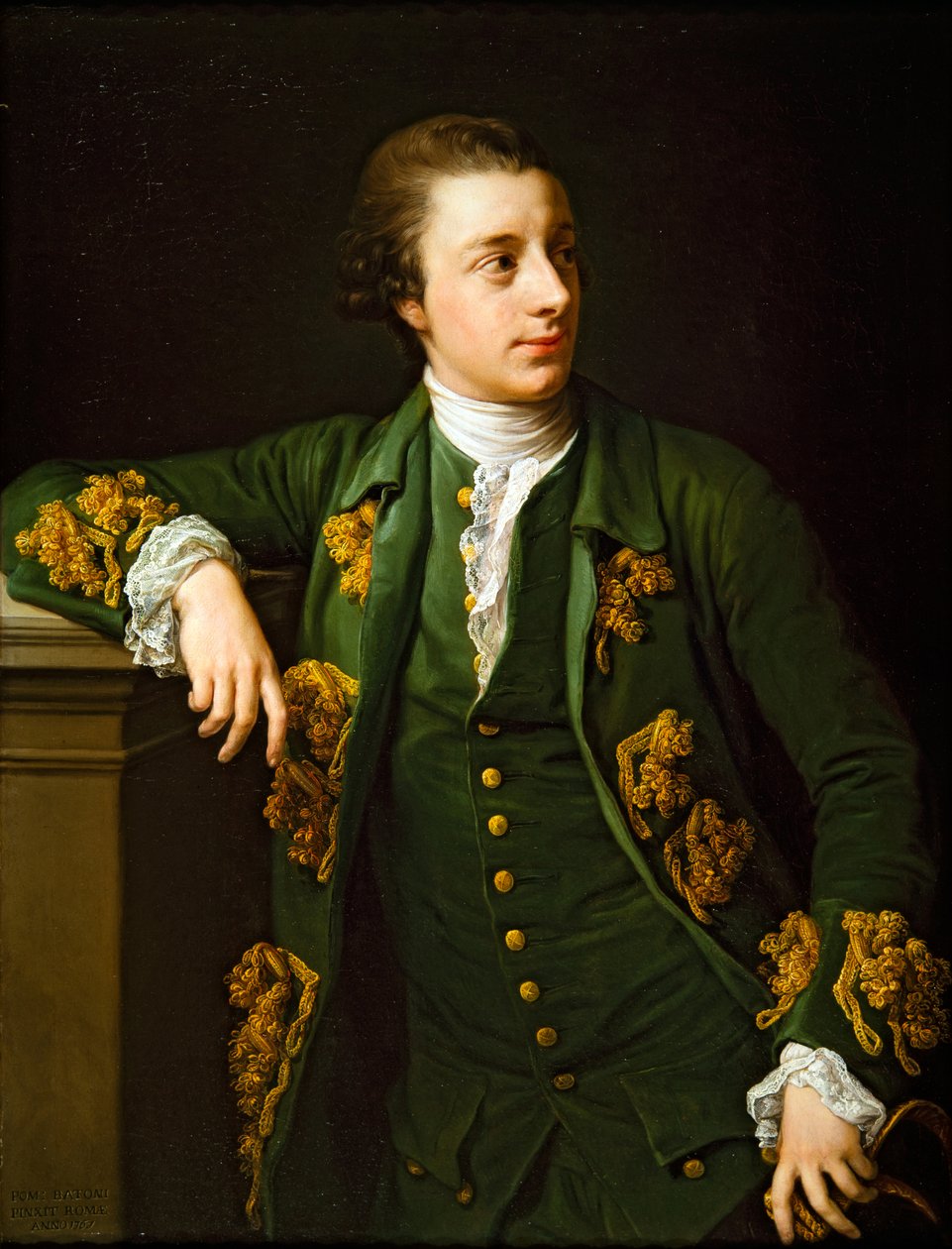 Portrét ctihodného Johna Smithe od Pompeo Girolamo Batoni
