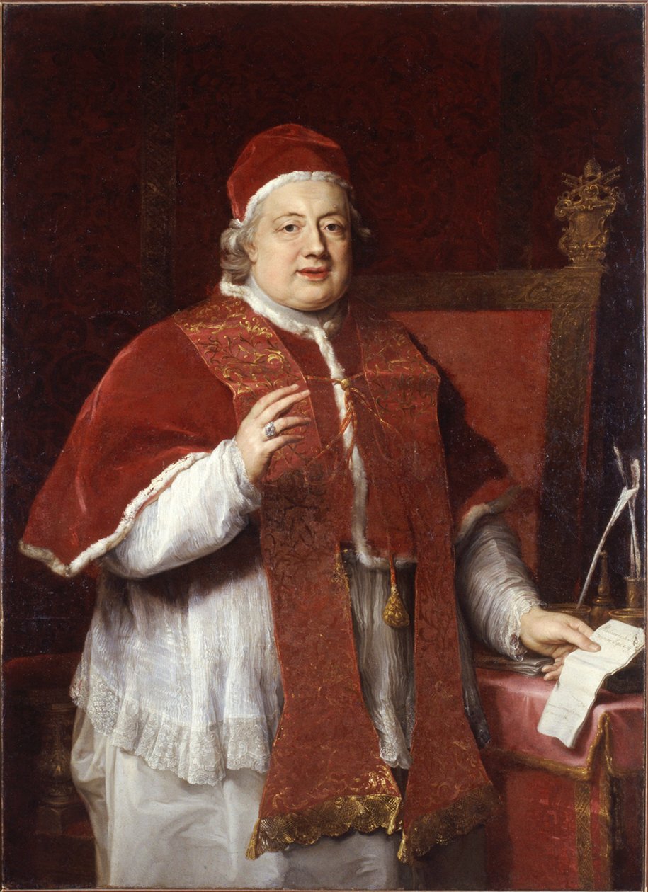Portrét papeže Klementa XIII 1693-1769, 1760. od Pompeo Girolamo Batoni