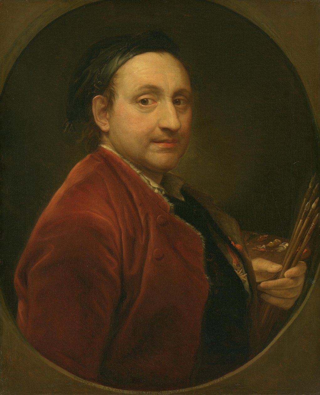 Autoportrét od Pompeo Girolamo Batoni