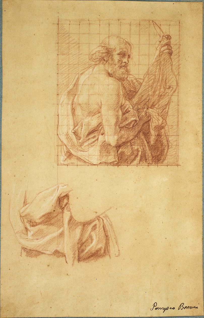 Studie pro svatého Bartoloměje a soukenictví od Pompeo Girolamo Batoni