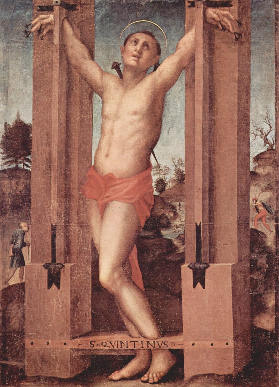Německy: Hl. Quintinus Saint Quentin od Pontormo