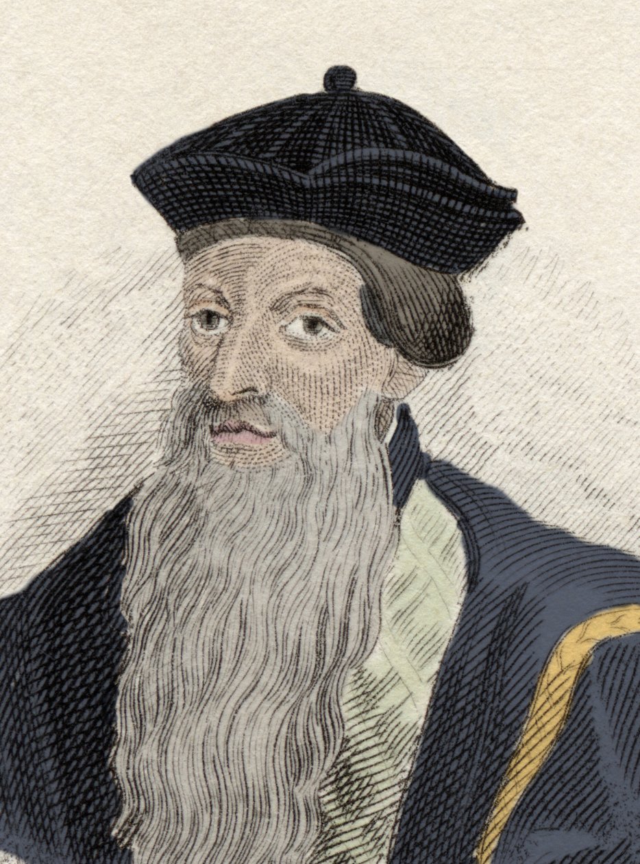 Portrét Afonso de Albuquerque od Portuguese School