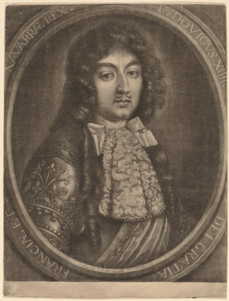 Ludvík XIV od Possibly Carel Allard