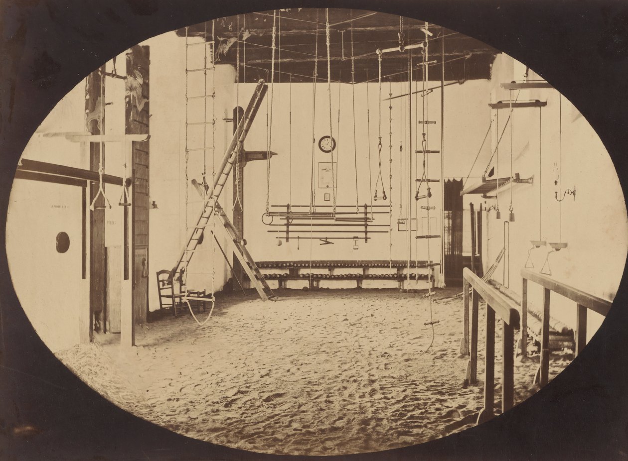 López Gymnasium, Sevilla, ca. 1860. od Possibly by Luigi Pesce.
