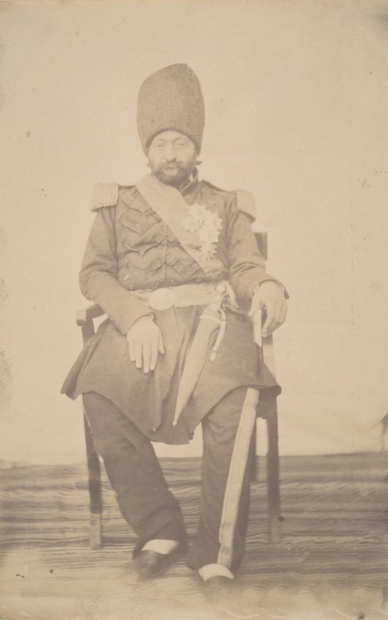 Portrét Ardeshira Mirzy, strýce krále, 1840-60s. od Possibly by Luigi Pesce.