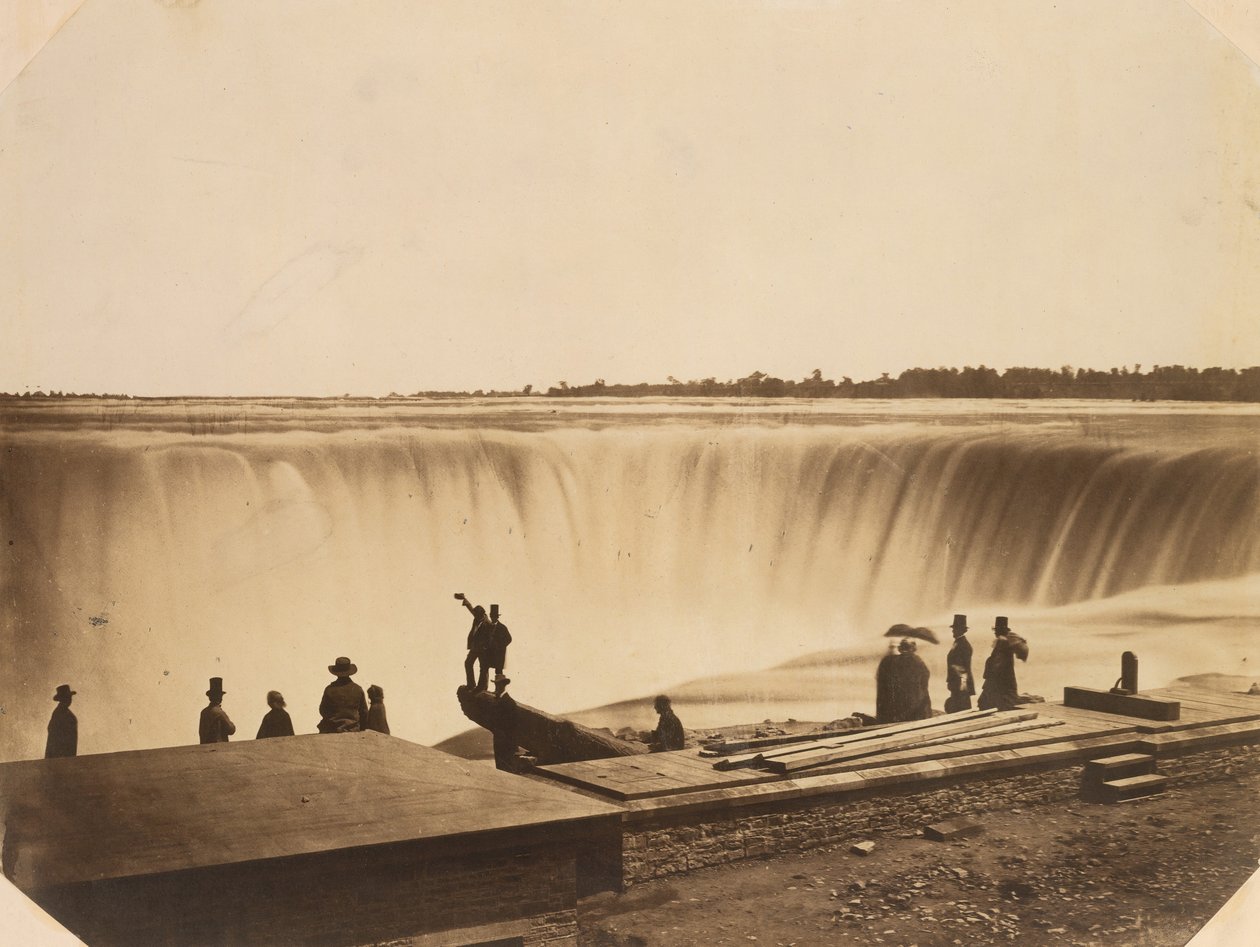 Niagarské vodopády, ca. 1855. od Possibly by Silas A. Holmes.